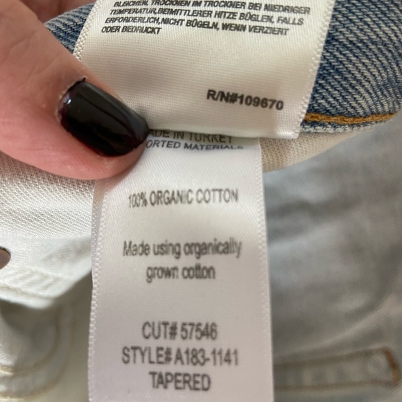 Agolde tapered high rise jeans - Picture 6 of 6